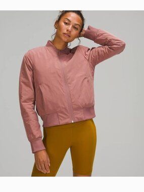 Lululemon reversible bomber jacket